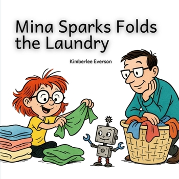 Paperback Mina Sparks Folds the Laundry Book