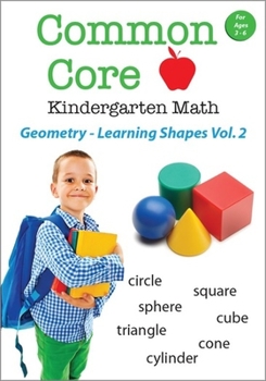 DVD Kindergarten Math: Geometry Learning Shapes Volume 2 Book