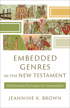 Hardcover Embedded Genres in the New Testament Book