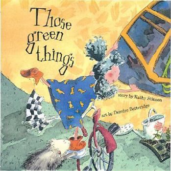 Library Binding Those Green Things Book