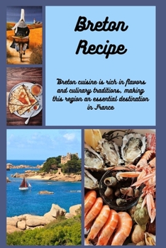 Paperback Breton Recipe: 30 easy french recipe Book
