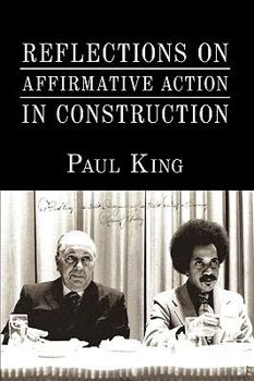 Paperback Reflections on Affirmative Action in Construction Book