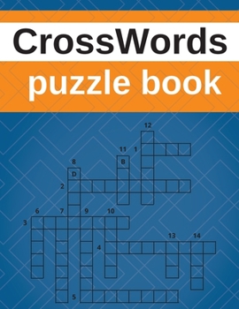 Paperback CrossWords puzzle book: Crossword activity puzzle book for adults medium level Book