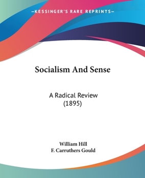 Paperback Socialism And Sense: A Radical Review (1895) Book