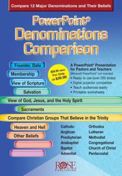 Paperback Denominations Comparison PowerPoint Book