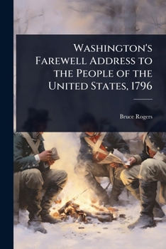 Paperback Washington's Farewell Address to the People of the United States, 1796 Book