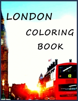 Paperback London coloring book