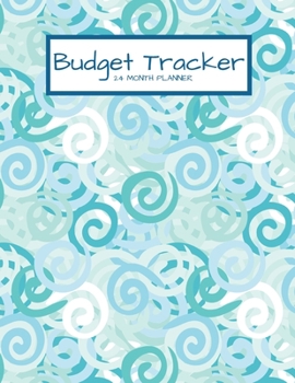 Paperback Budget Tracker: Budget Planner/Expense Organizer For Financial Tracking - 56 Pages - 8.5 x 11 (24 Month Bill Organizer, Notebook, Jour Book