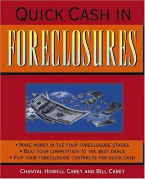 Paperback Quick Cash in Foreclosures Book