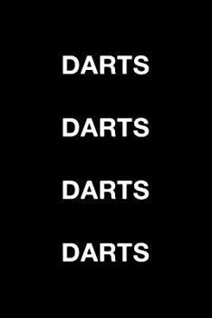 Paperback Darts Darts Darts Darts Book