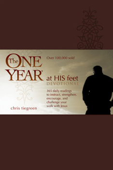 Imitation Leather The One Year at His Feet Devotional Book