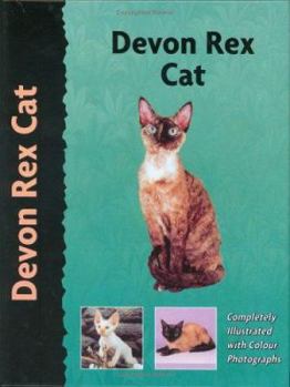 Hardcover Devon Rex Cat Book