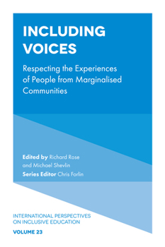 Hardcover Including Voices: Respecting the Experiences of People from Marginalised Communities Book