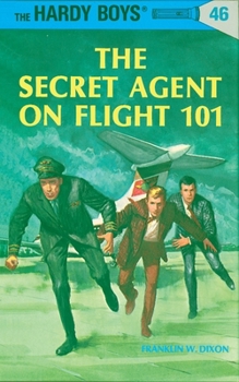 Hardcover Hardy Boys 46: The Secret Agent on Flight 101 Book