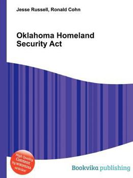 Paperback Oklahoma Homeland Security ACT Book