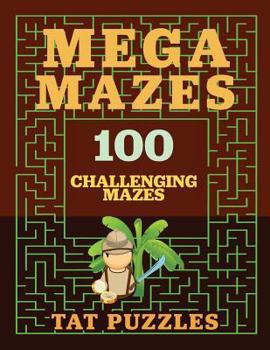 Paperback Mega Mazes Book