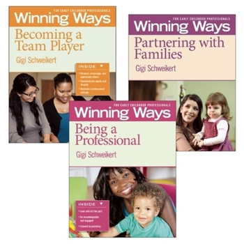 Paperback Being a Professional, Partnering with Families, and Becoming a Team Player [3-Pack]: Winning Ways for Early Childhood Professionals Book