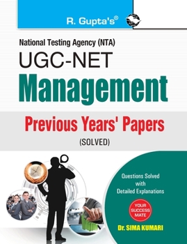 Paperback Ugc-Net: Management Previous Years Papers (Paper I, II & III) Solved Book