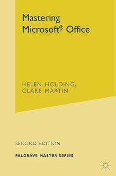 Paperback Mastering Microsoft Office Book