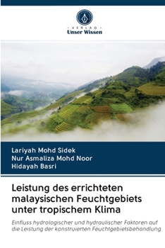 Paperback Leistung des errichteten malaysischen Feuchtgebiets unter tropischem Klima [German] Book
