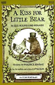 Library Binding A Kiss for Little Bear Book