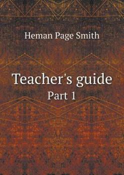 Paperback Teacher's guide Part 1 Book