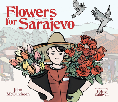 Hardcover Flowers for Sarajevo Book