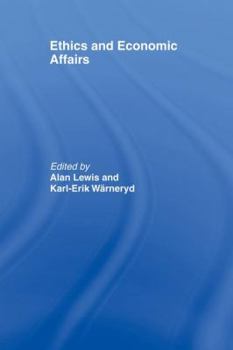 Paperback Ethics and Economic Affairs Book