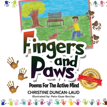 Paperback Fingers and Paws: Poems for the Active Mind Book