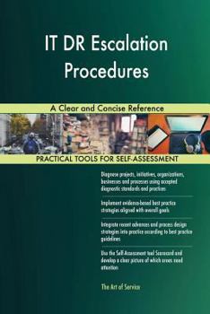 Paperback IT DR Escalation Procedures A Clear and Concise Reference Book