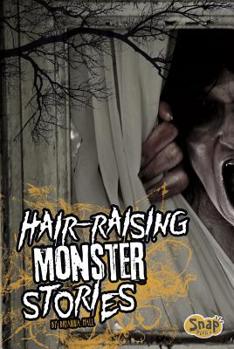 Library Binding Hair-Raising Monster Stories Book