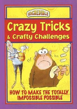 Hardcover Crazy Tricks and Crafty Challenges Book