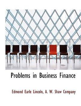 Paperback Problems in Business Finance Book