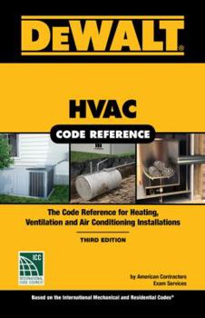 Spiral-bound Dewalt HVAC Code Reference: Based on the 2018 International Mechanical Code Book