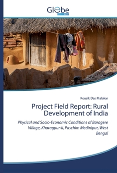 Paperback Project Field Report: Rural Development of India Book