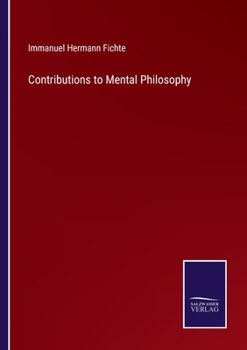 Paperback Contributions to Mental Philosophy Book