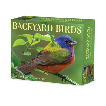 Calendar Backyard Birds 2025 6.2 X 5.4 Box Calendar Book