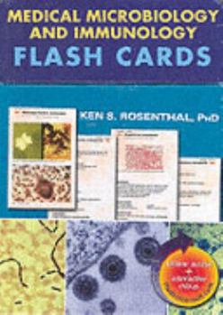 Hardcover Medical Microbiology and Immunology Flash Cards Book