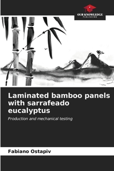 Paperback Laminated bamboo panels with sarrafeado eucalyptus Book