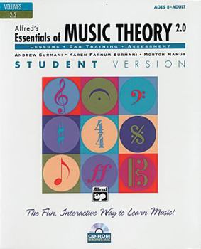 CD-ROM Alfred's Essentials of Music Theory Software, Version 2.0, Vol 2 & 3: Student Version, Software Book
