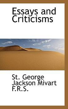 Paperback Essays and Criticisms Book