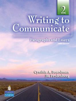 Paperback Writing to Communicate 2 3/E Stbk 235116 Book