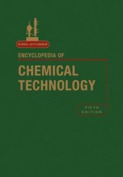 Hardcover Kirk-Othmer Encyclopedia of Chemical Technology 5e, 27 Volume Set, Standing Order Book