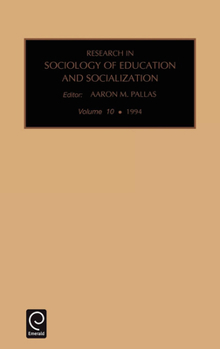 Hardcover Research in the Sociology of Education and Socialization Book