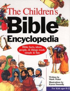 Hardcover The Children's Bible Encyclopedia Book