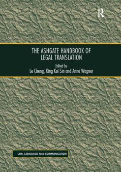 Paperback The Ashgate Handbook of Legal Translation Book