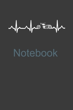 Notebook: Perfect Notebook For Motorcycle Fans. Cute Cream Paper 6*9 Inch With 100 Pages Notebook For Writing Daily Routine, Journal and Hand Note