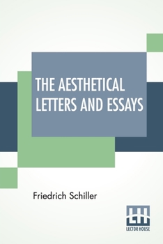 Paperback The Aesthetical Letters And Essays Book