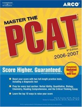 Paperback Master the PCAT Book