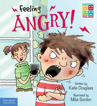 Hardcover Feeling Angry! [Large Print] Book